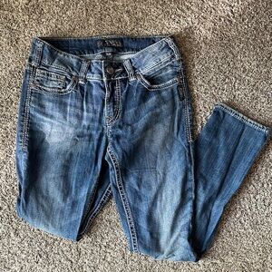 Silver Jeans Women's Blue Skinny Jeans